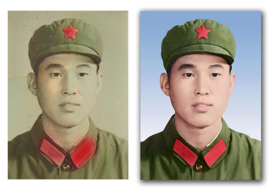 阿合奇破损照片修复-18